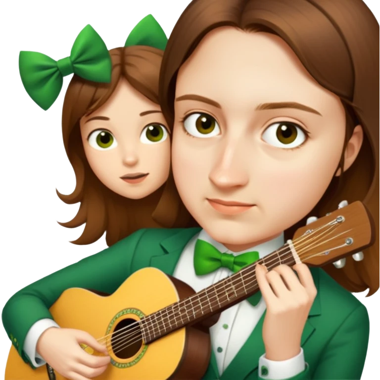 Leprechaun Guitarist emoji