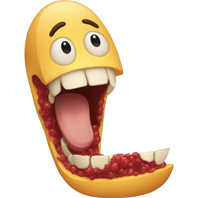 Bite emoji