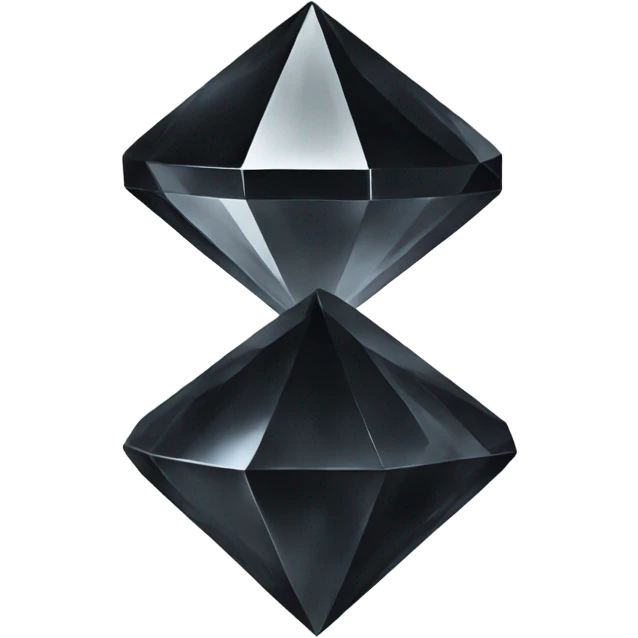 Black diamond emoji