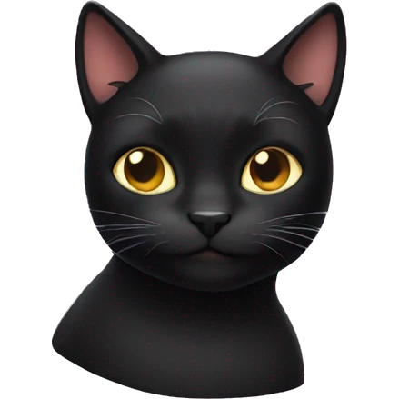 Black cat  emoji