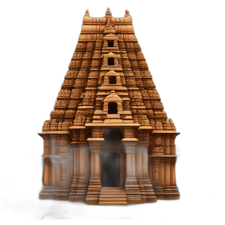 Tanjavur temple emoji