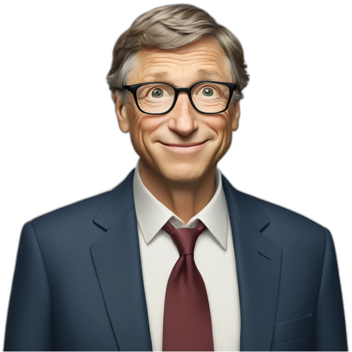 bill gates in dress emoji