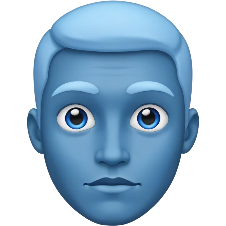 Blue guy emoji