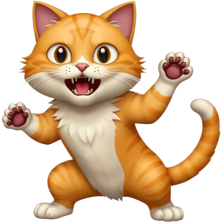 cat attack emoji