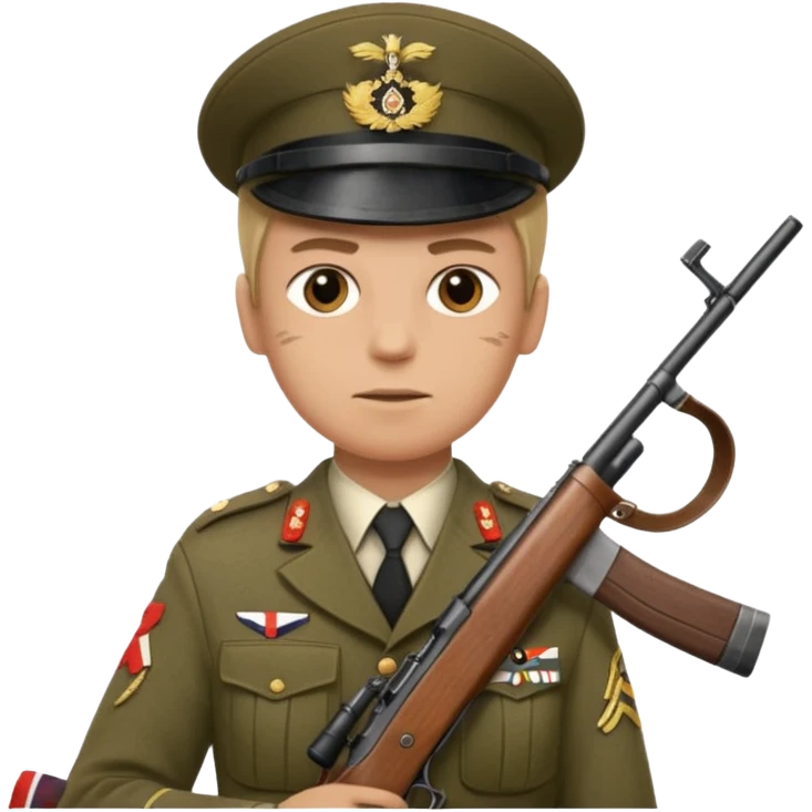 pushing the britian force emoji