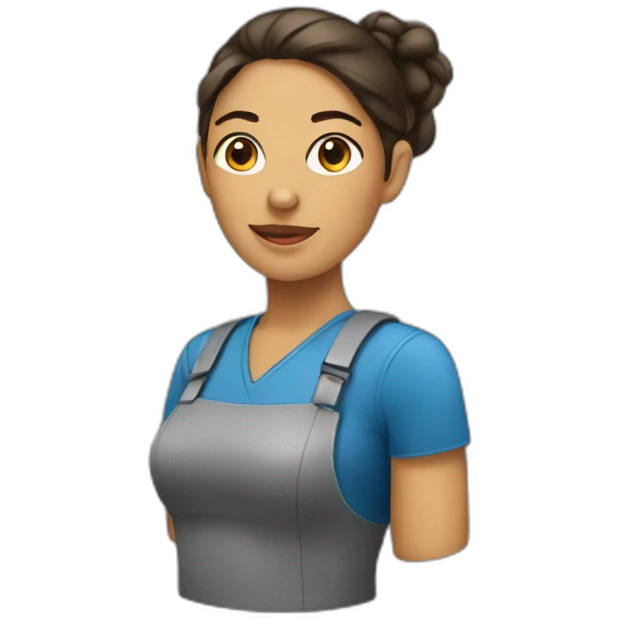 Mujer capacitadora emoji