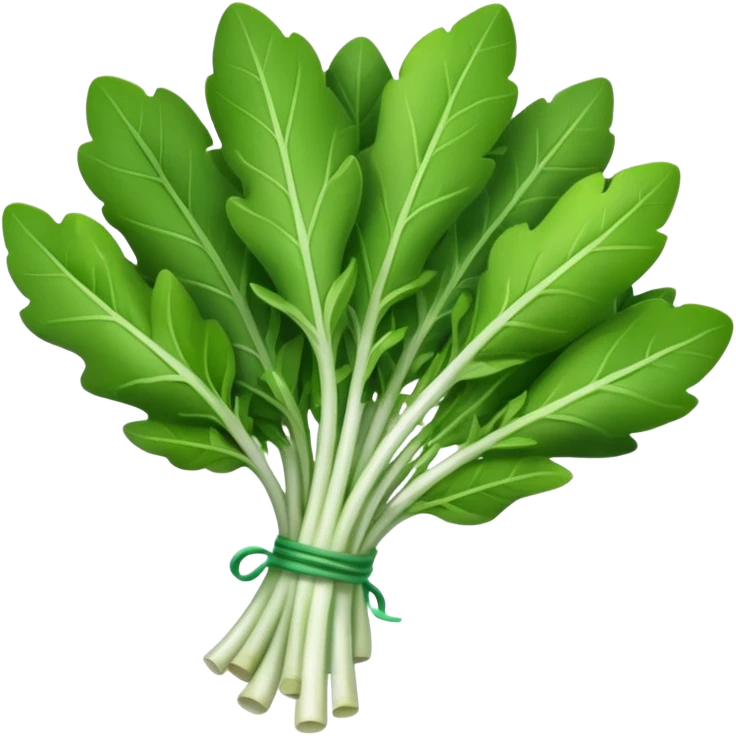 mazzo di rucola emoji