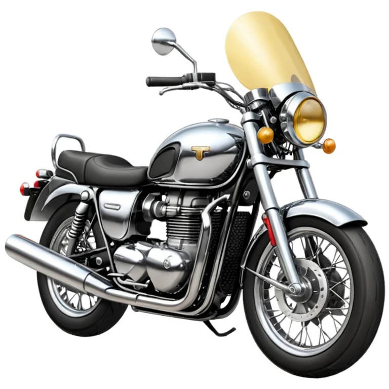 Triumph motorcycle T emoji emoji