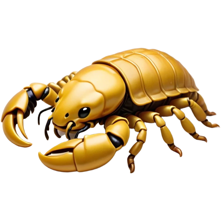 Meme-Worthy Cute Sleeping Emperor Scorpion Portrait Emoji, Head resting peacefully with a contented smile, showcasing a robust build and a luxuriously soft, textured exoskeleton, eyes gently closed in a serene, restful repose, Simplified yet hilariously adorable features, highly detailed, glowing with a soft, drowsy light, high shine, relaxed and utterly lovable, stylized with an air of playful laziness, soft glowing outline, capturing the essence of a sleeping scorpion that feels destined to become the next viral sensation of adorable rest! emoji