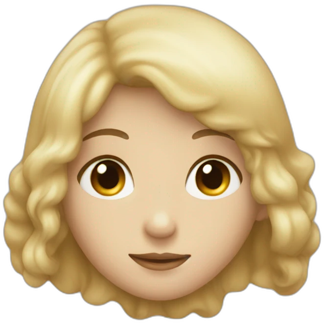 Coeur beige emoji