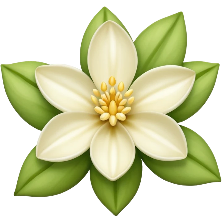 Emojis de flor de vainilla  emoji