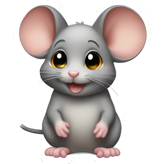  a chiby cute little mouse emoji