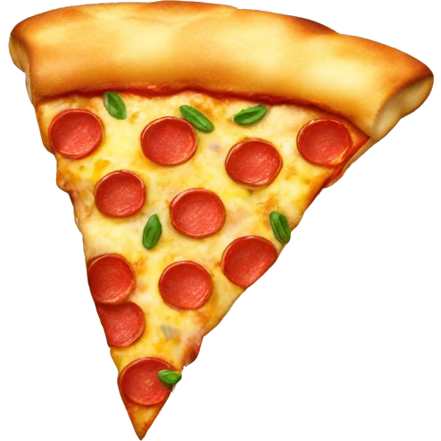Pommes mit Pizza  emoji