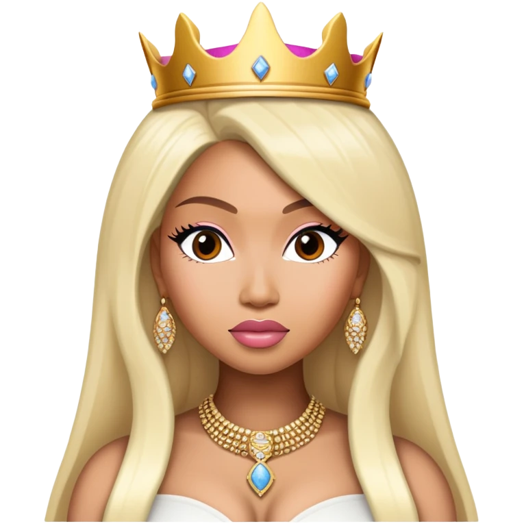 Nicki minaj in her Queen era emoji