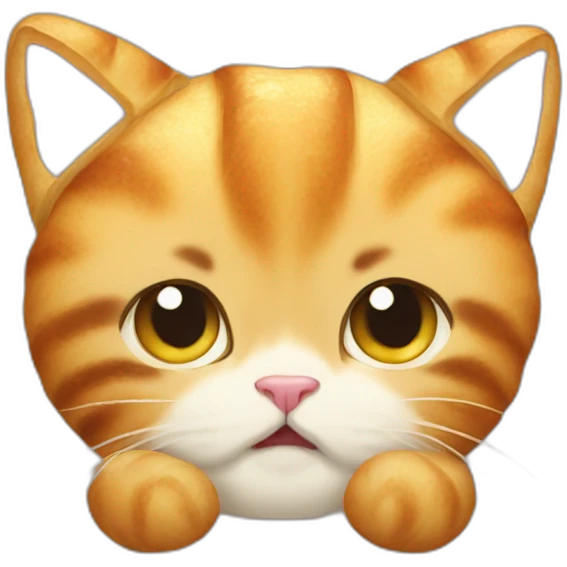 croissant cat emoji