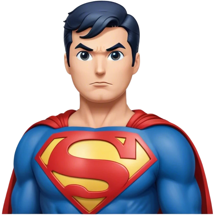 Donald trumps face on Superman’s body emoji