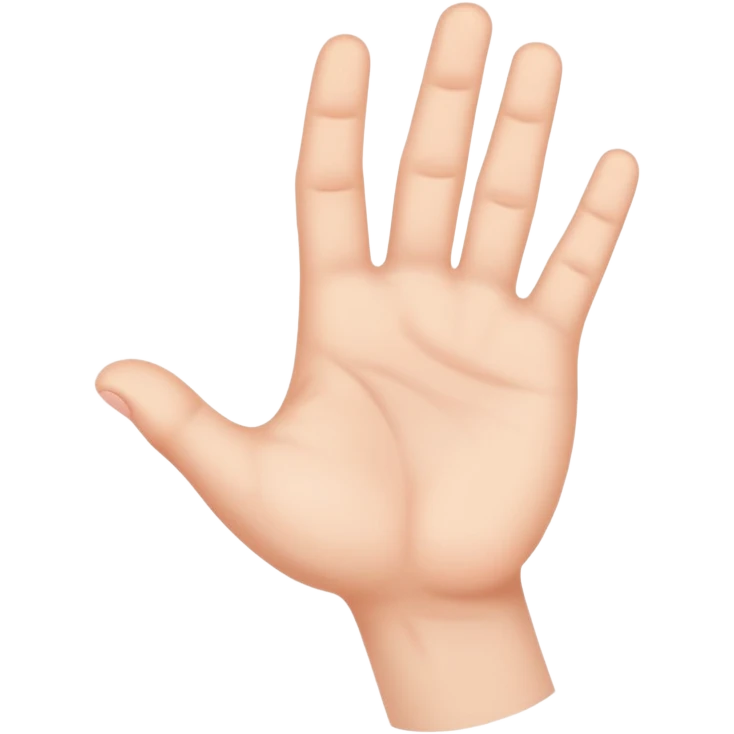 baby hand, discord styled emoji