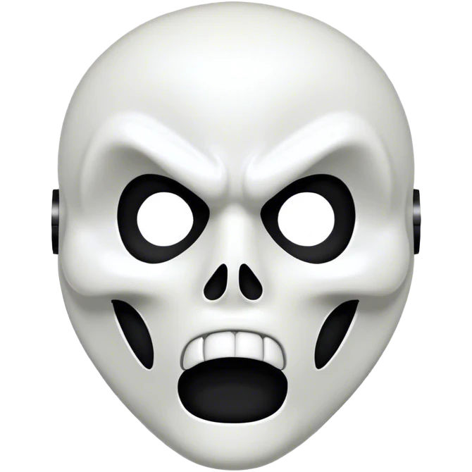 Scream mask emoji