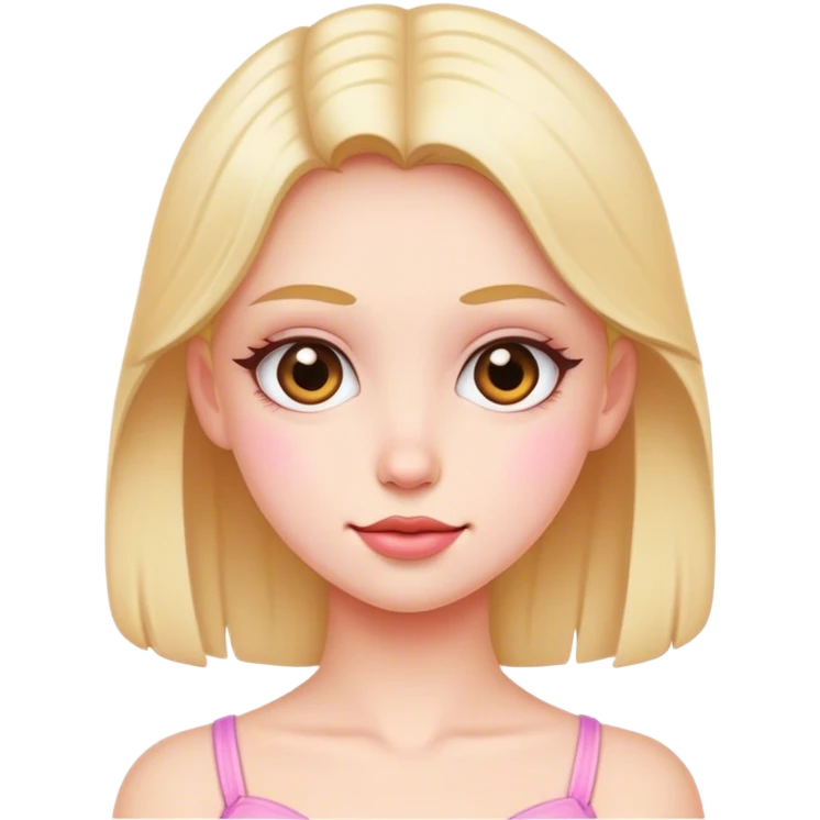 Girly girl emoji