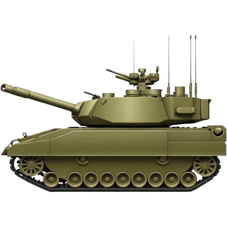 M1A2 abrams tank emoji