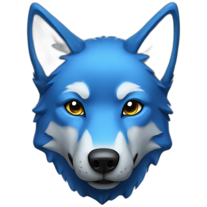blue sand wolf emoji