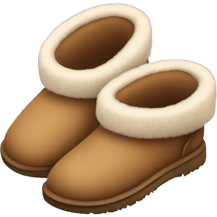 cute ugg slippers emoji