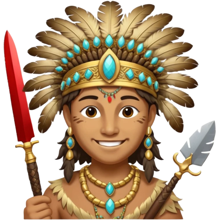 Bes from Egyptian Gods emoji