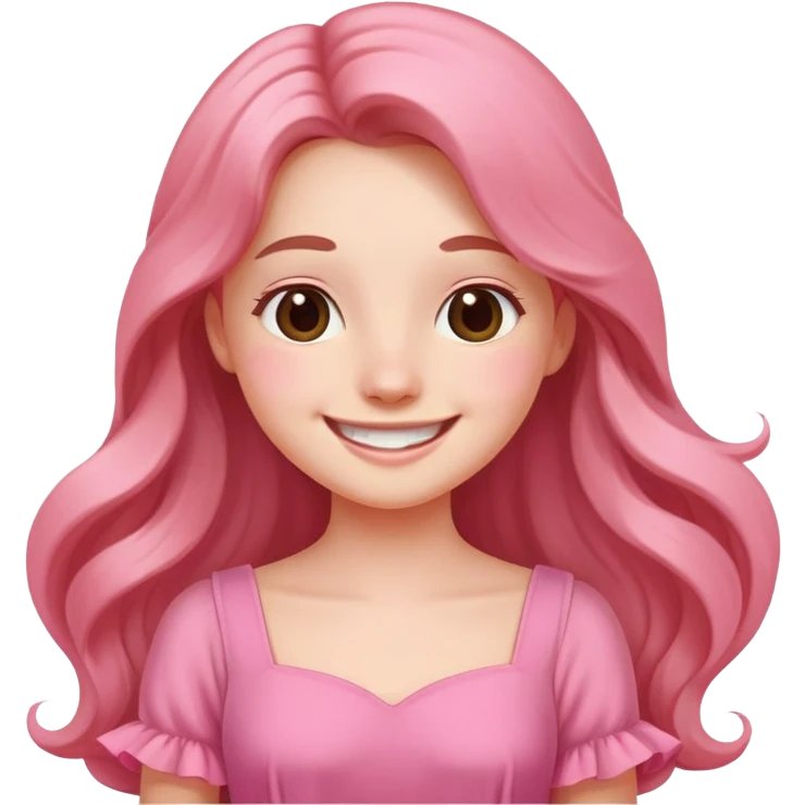 Girly girl emoji