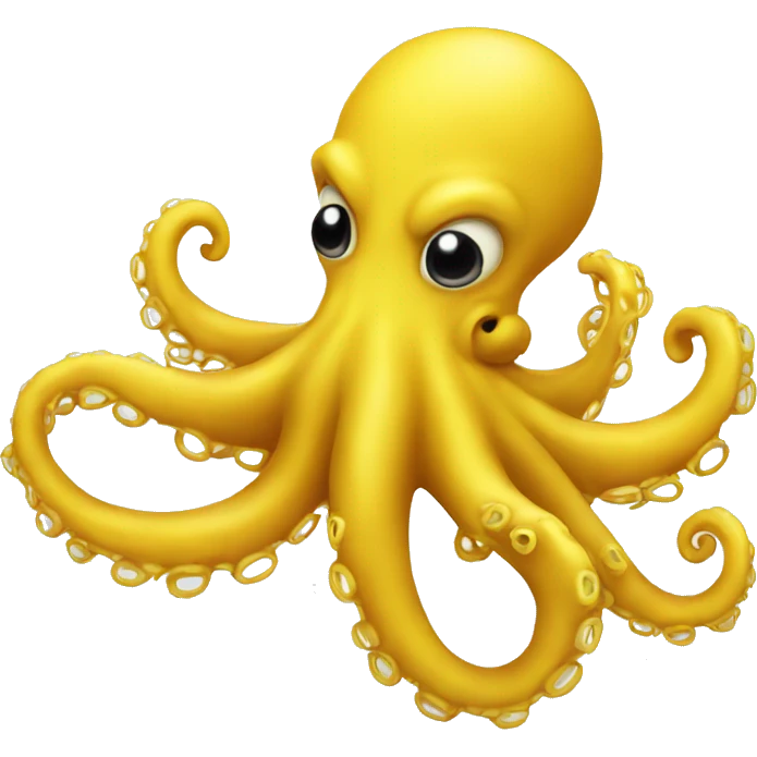 yellow octopus emoji