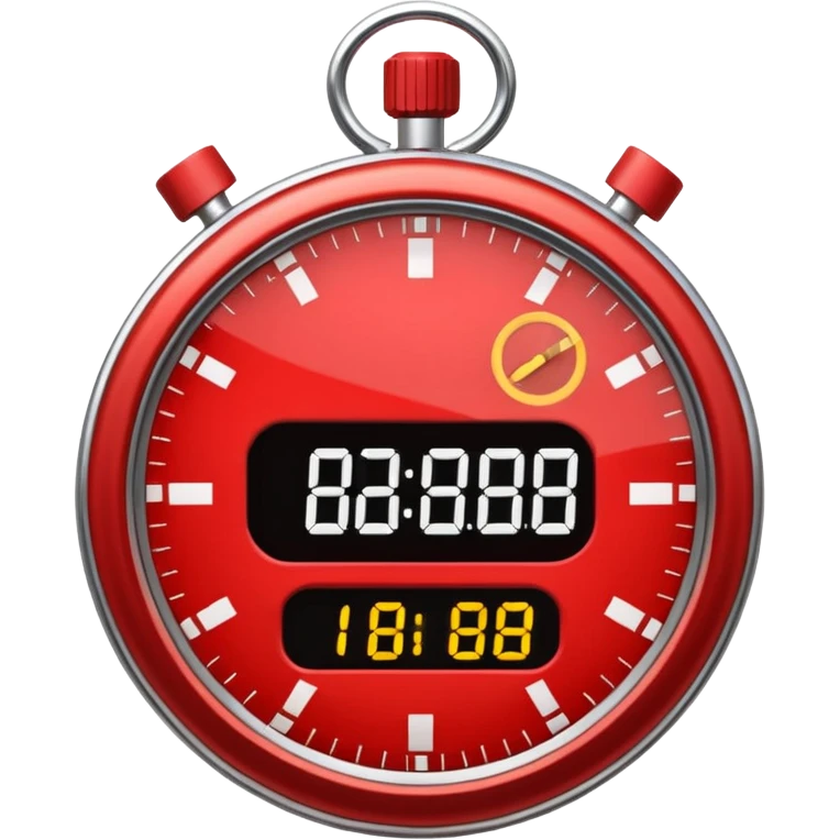 red  Stopwatche emoji