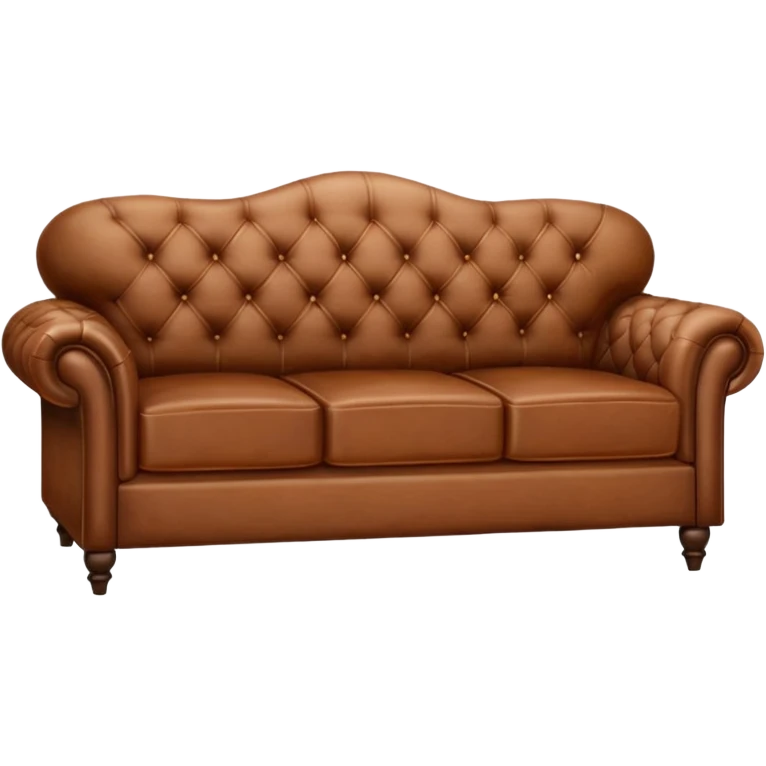 brown lether sofa emoji