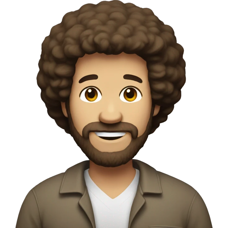 pregnant bob ross emoji