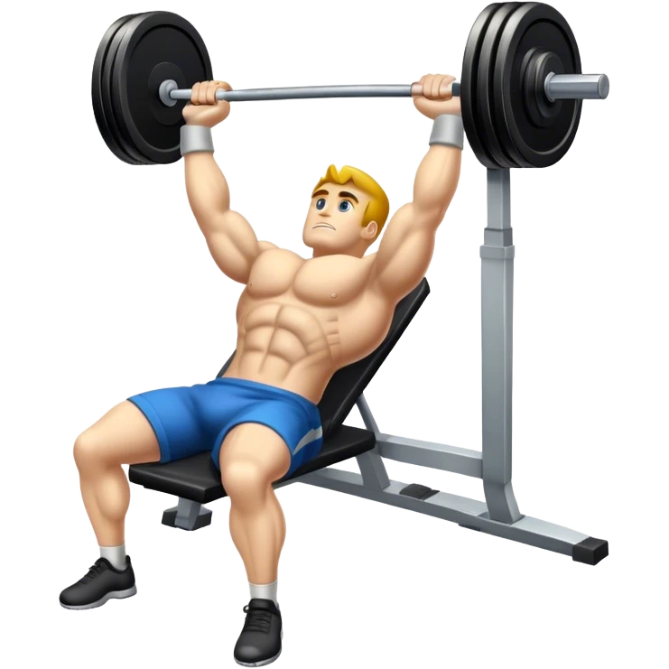 Dumbbell Incline Bench Press emoji