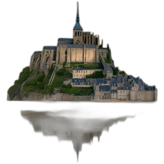 Mont saint Michel Normandie emoji