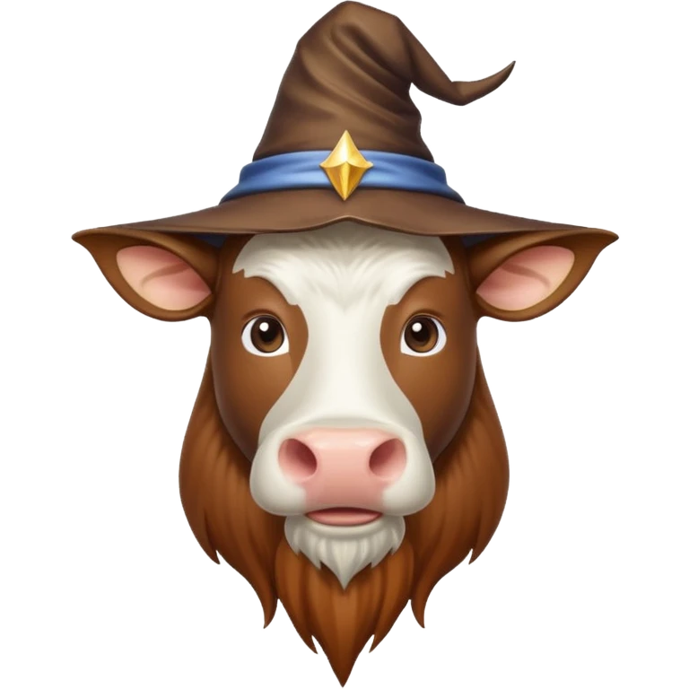 Wizard's cow  emoji