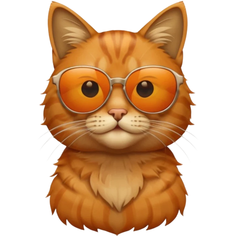 Cat wearing sunglasses emoji