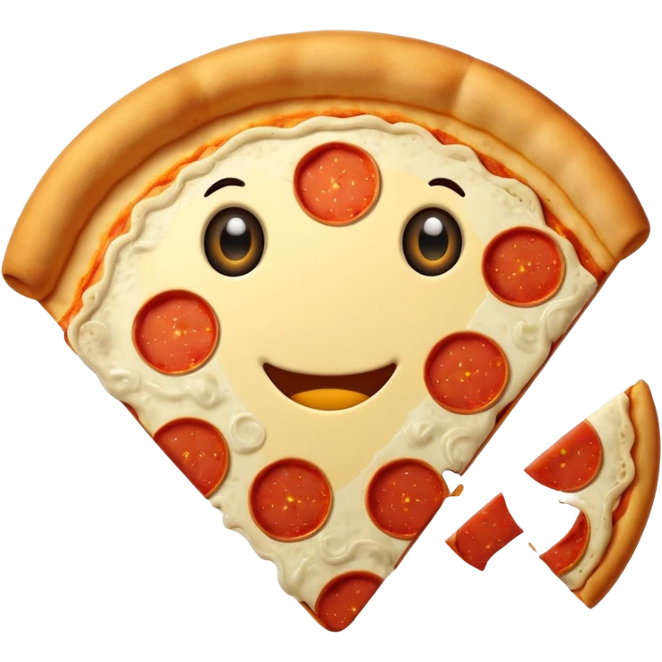 pizza with eyes  emoji