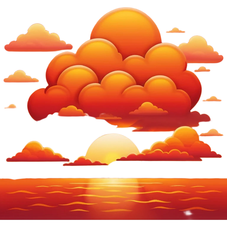 Pôr do sol emoji