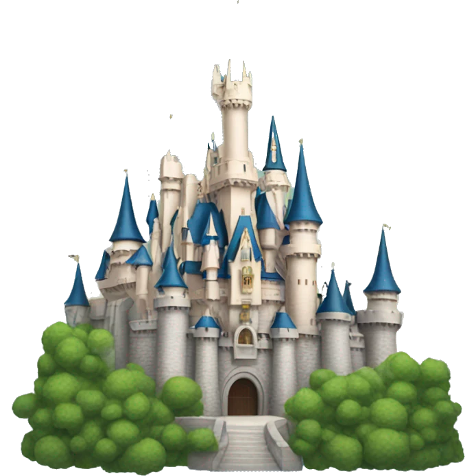 Disney castle emoji