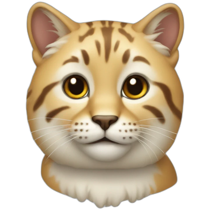 Chat animal couronné emoji