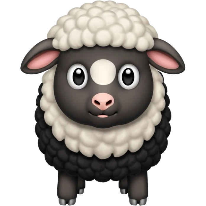 black sheep flipping the bird emoji