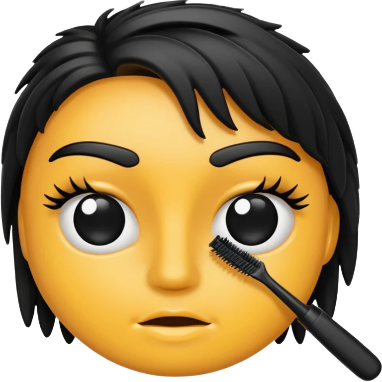 mascara spoolie  emoji