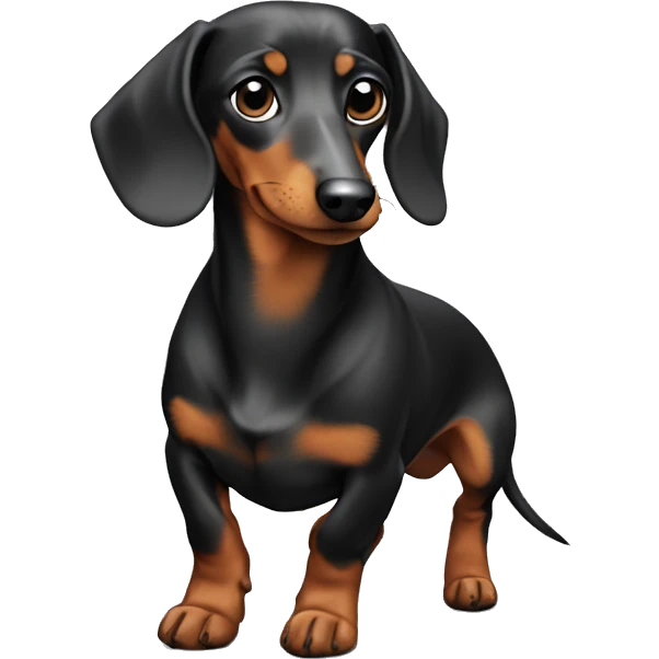 Dapple dachshund  emoji