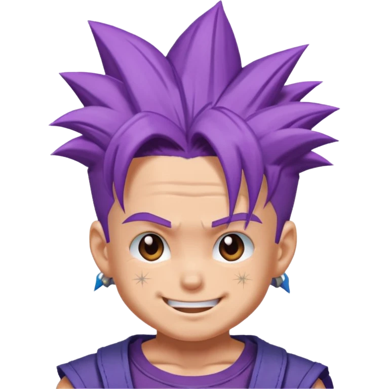 Trunks from DBZ nodding emoji