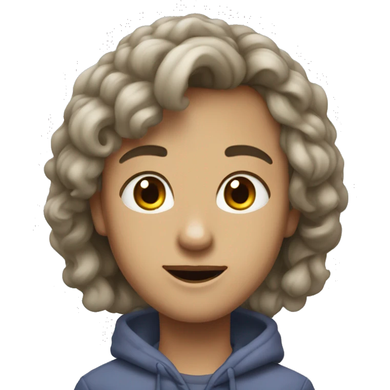Бездомная беловолосая девушка emoji