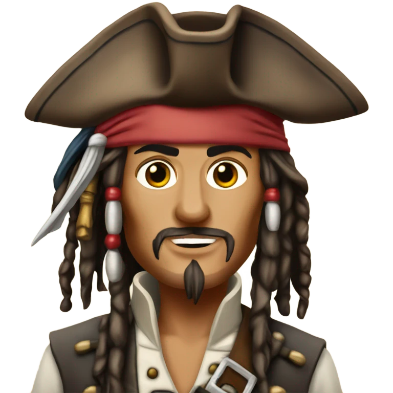 Captain jack sparrow emoji