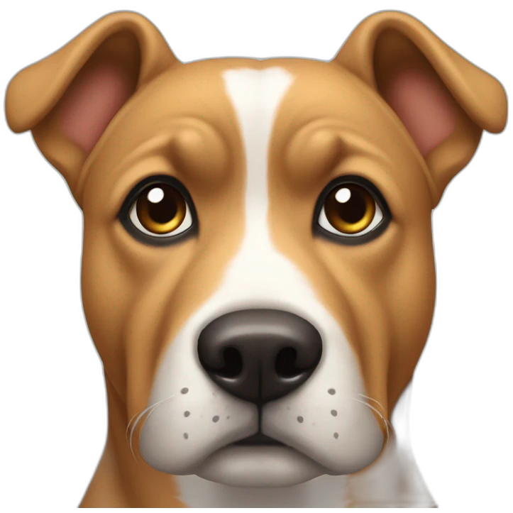 chien avec les sourcils froncés  emoji