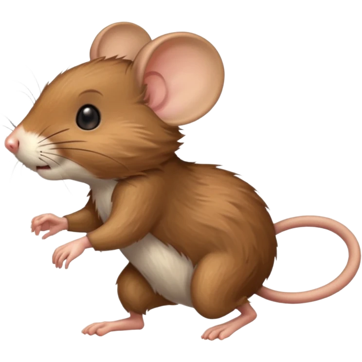 field mouse running emoji