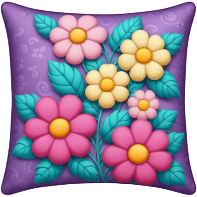 colorful pillow  emoji