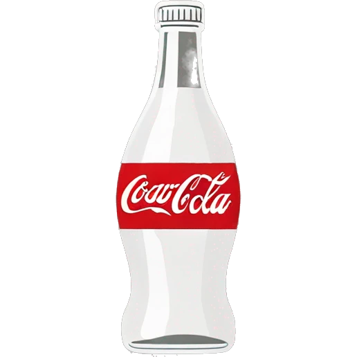 cocacola bottle very small with curvy bottle emoji